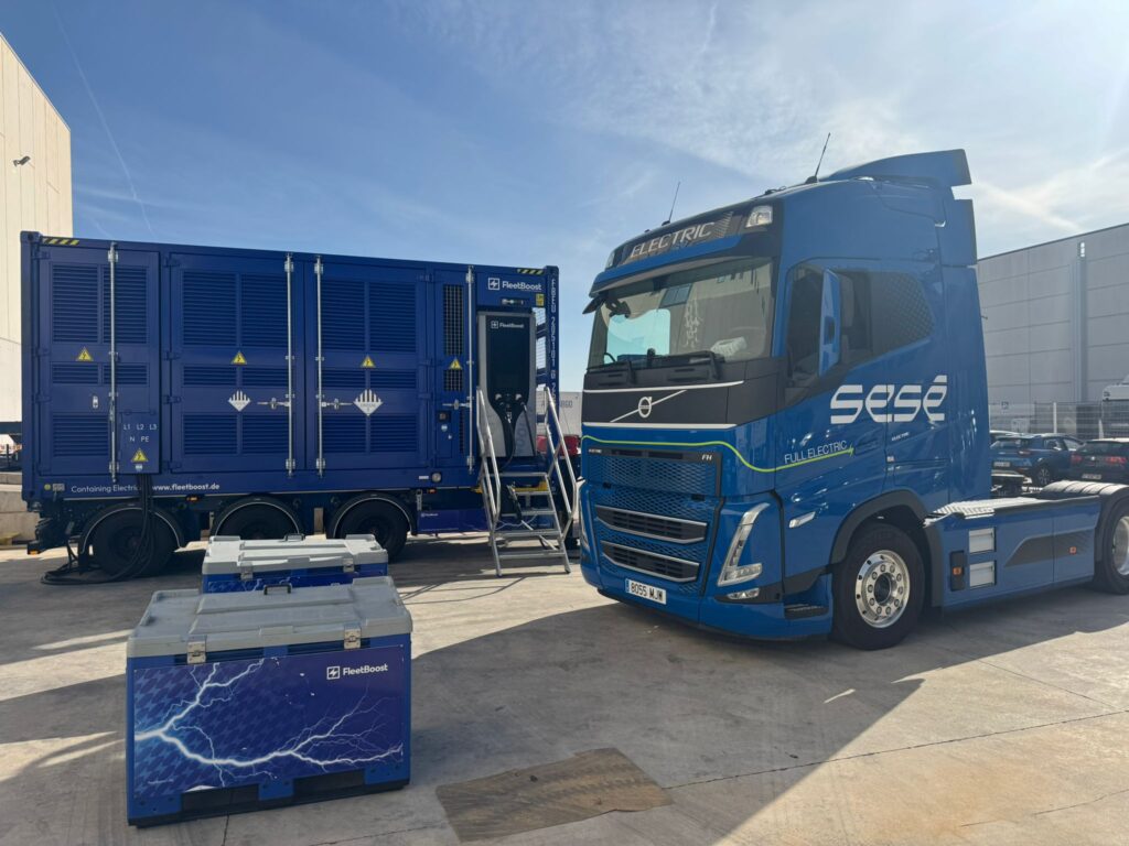 FleetBooster 20 en España, prueba práctica en Sesé